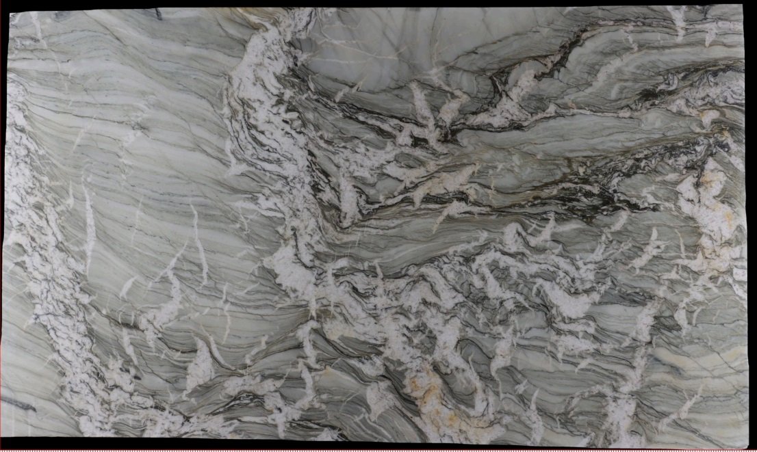 Kwartsiet keukenblad mont blanc