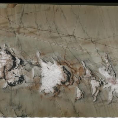 Kwartsiet keukenblad Emanuelle Green