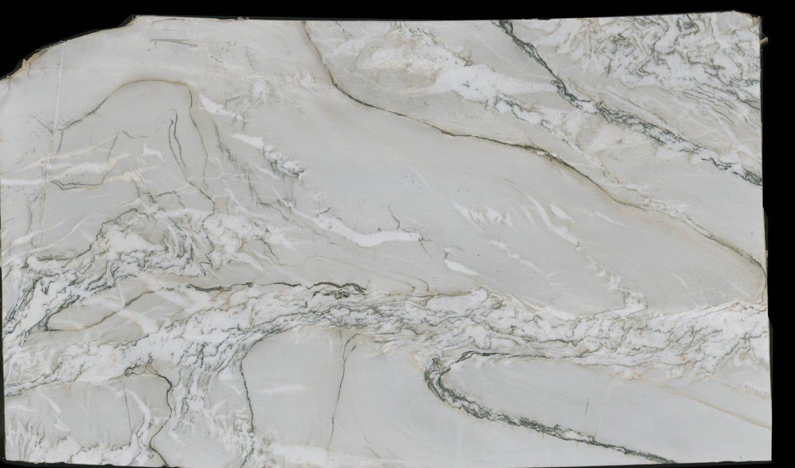Kwartsiet keukenblad montblanc