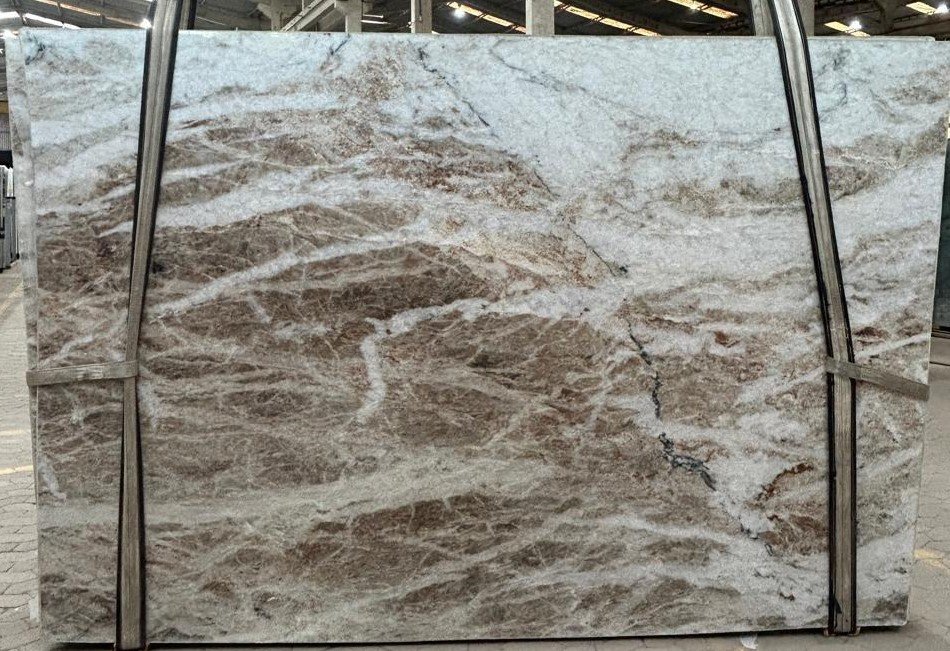 Kwartsiet Keukenblad Mystique Brown